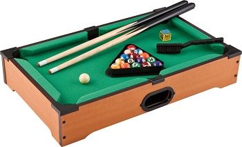 Mainstreet Classics 20-Inch Table Top Miniature Pool Game Set