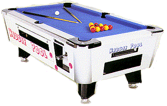 Great American Kiddie Pool 6 ft Coin Operated Pool Table